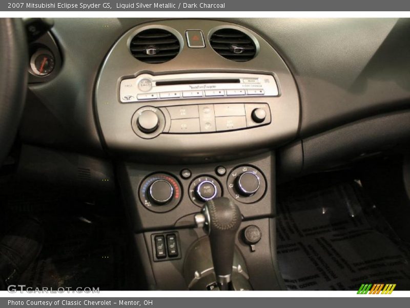 Liquid Silver Metallic / Dark Charcoal 2007 Mitsubishi Eclipse Spyder GS