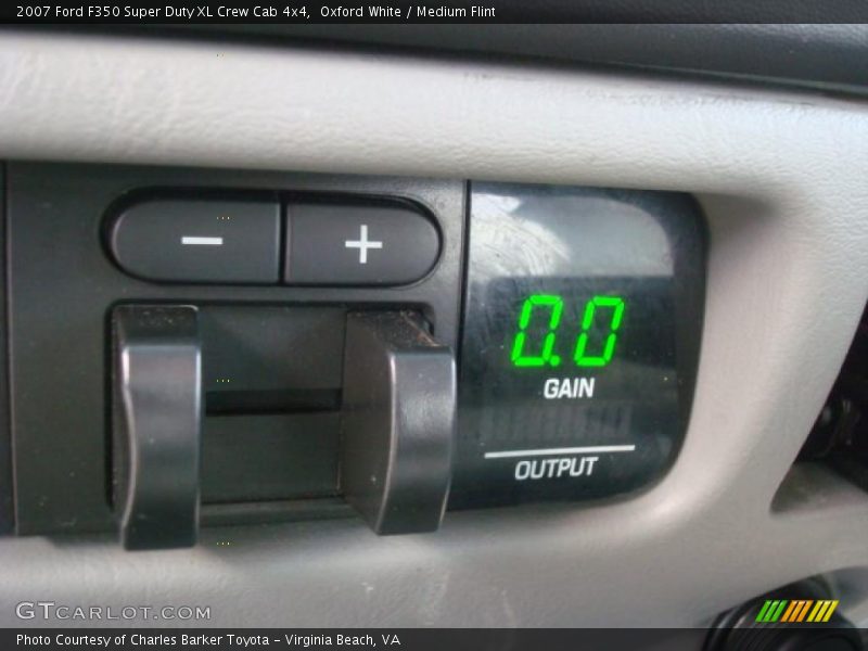 Oxford White / Medium Flint 2007 Ford F350 Super Duty XL Crew Cab 4x4