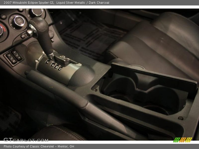 Liquid Silver Metallic / Dark Charcoal 2007 Mitsubishi Eclipse Spyder GS
