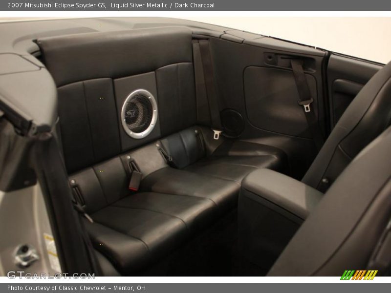 Liquid Silver Metallic / Dark Charcoal 2007 Mitsubishi Eclipse Spyder GS