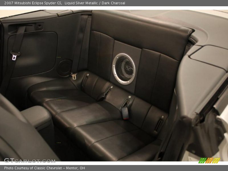Liquid Silver Metallic / Dark Charcoal 2007 Mitsubishi Eclipse Spyder GS