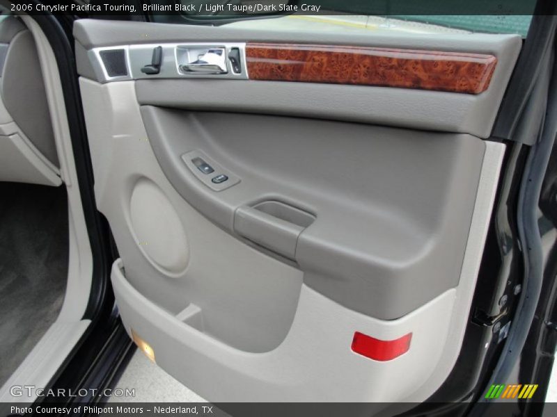 Brilliant Black / Light Taupe/Dark Slate Gray 2006 Chrysler Pacifica Touring
