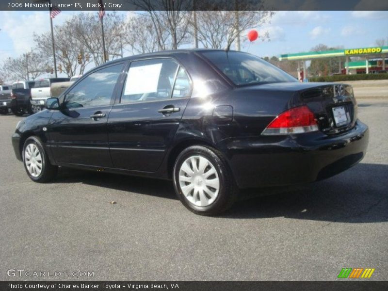 Black / Gray 2006 Mitsubishi Lancer ES