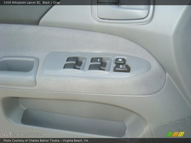 Black / Gray 2006 Mitsubishi Lancer ES
