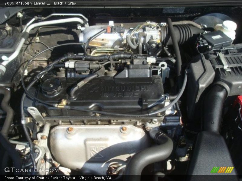 Black / Gray 2006 Mitsubishi Lancer ES