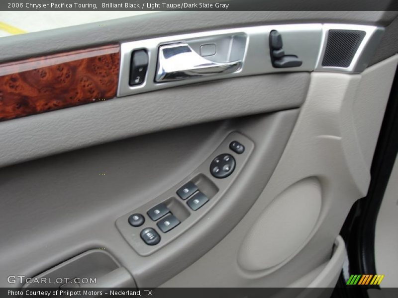 Brilliant Black / Light Taupe/Dark Slate Gray 2006 Chrysler Pacifica Touring