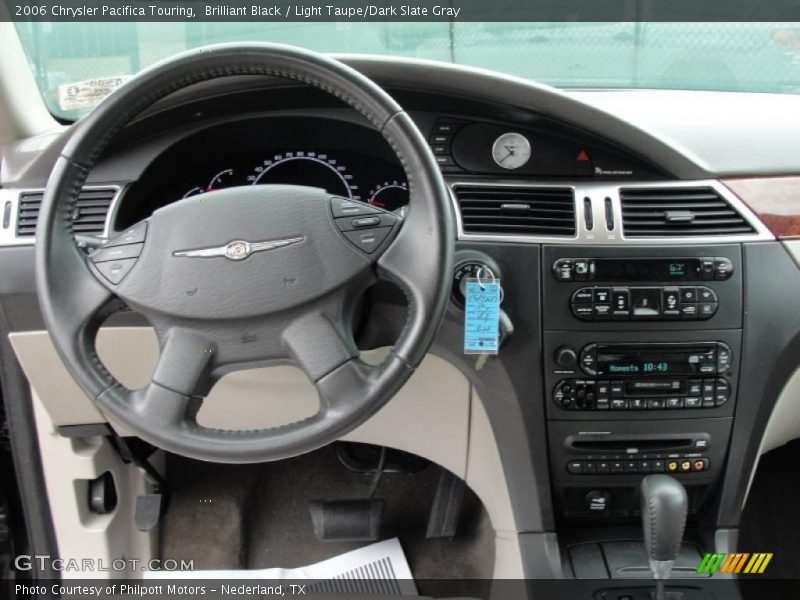 Brilliant Black / Light Taupe/Dark Slate Gray 2006 Chrysler Pacifica Touring