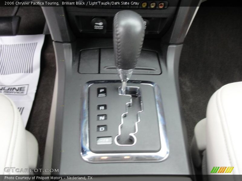 Brilliant Black / Light Taupe/Dark Slate Gray 2006 Chrysler Pacifica Touring