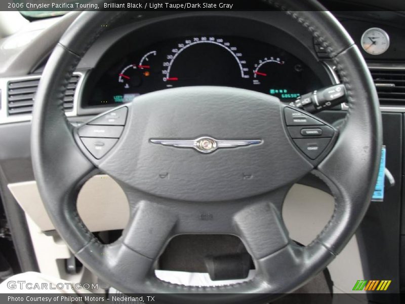 Brilliant Black / Light Taupe/Dark Slate Gray 2006 Chrysler Pacifica Touring