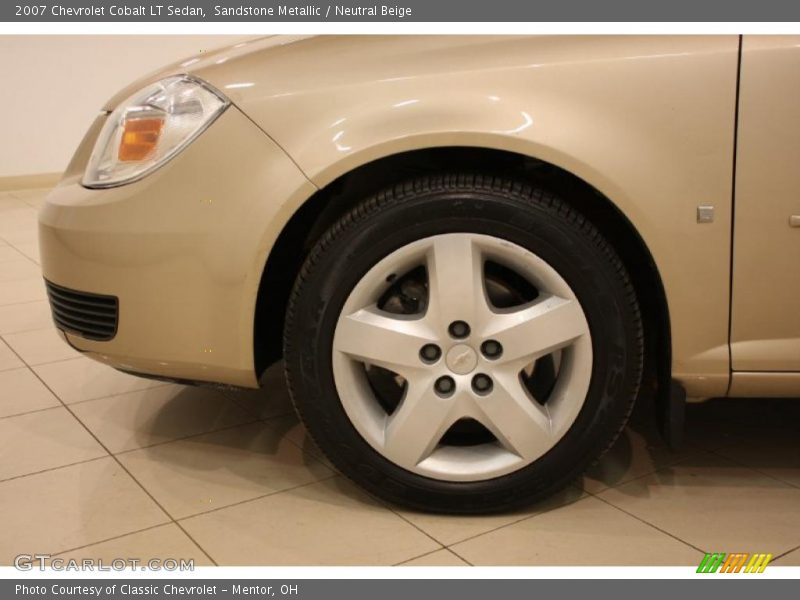 Sandstone Metallic / Neutral Beige 2007 Chevrolet Cobalt LT Sedan
