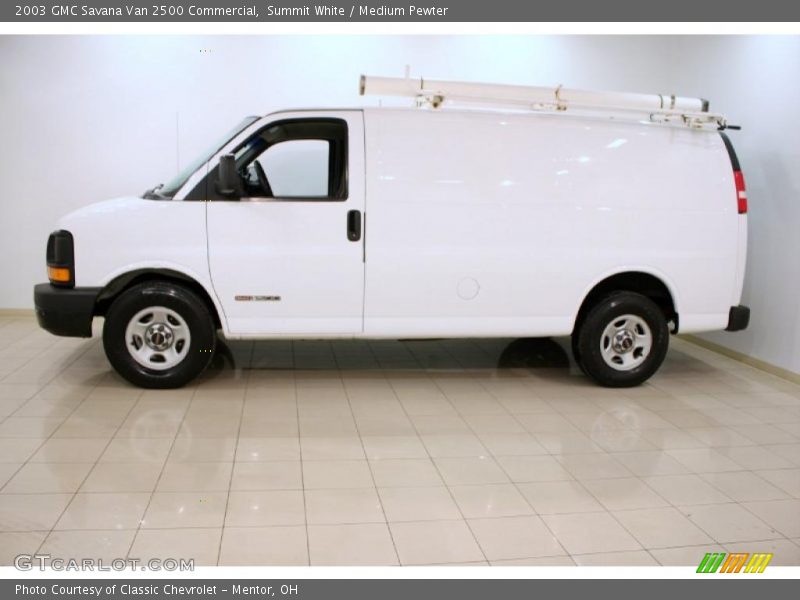 Summit White / Medium Pewter 2003 GMC Savana Van 2500 Commercial
