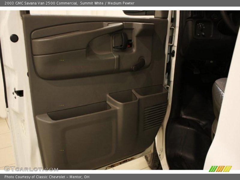 Summit White / Medium Pewter 2003 GMC Savana Van 2500 Commercial