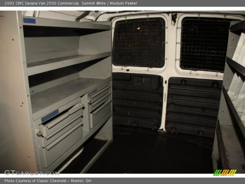 Summit White / Medium Pewter 2003 GMC Savana Van 2500 Commercial