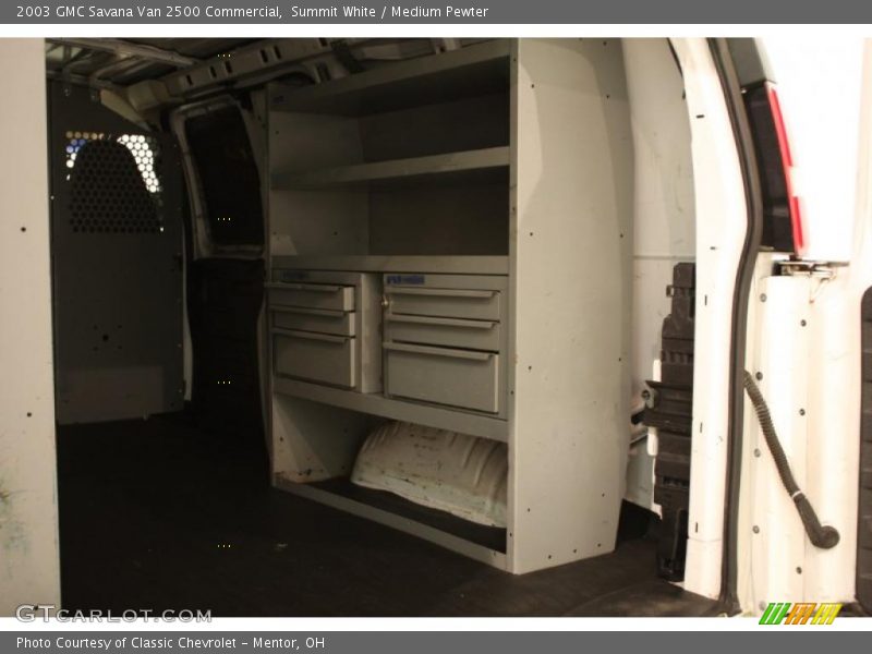 Summit White / Medium Pewter 2003 GMC Savana Van 2500 Commercial