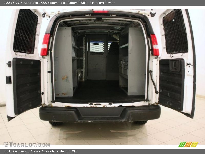 Summit White / Medium Pewter 2003 GMC Savana Van 2500 Commercial