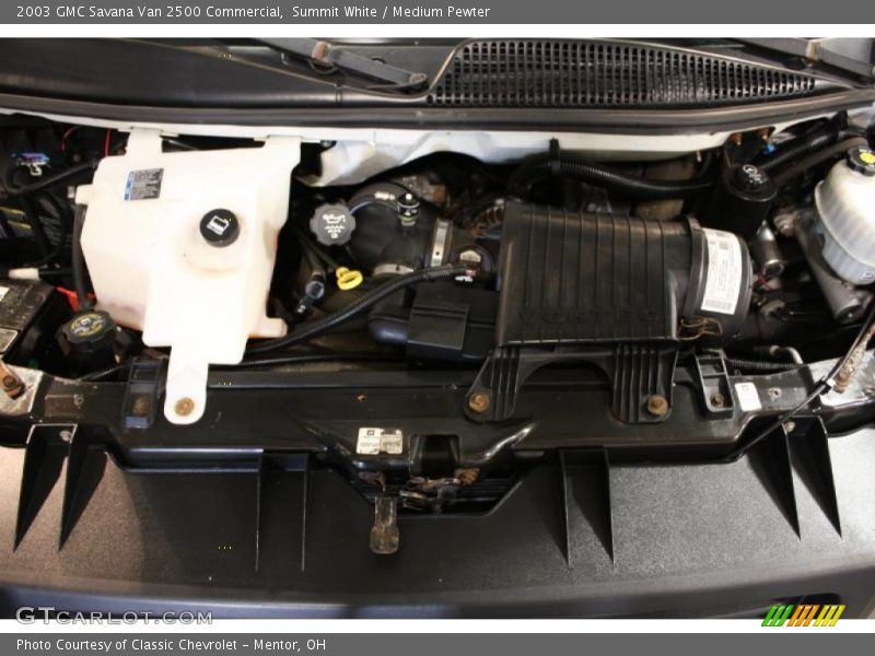 Summit White / Medium Pewter 2003 GMC Savana Van 2500 Commercial