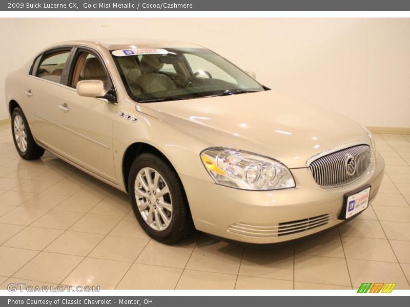 Gold Mist Metallic / Cocoa/Cashmere 2009 Buick Lucerne CX