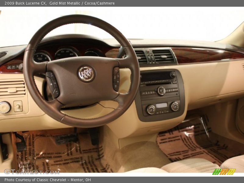 Gold Mist Metallic / Cocoa/Cashmere 2009 Buick Lucerne CX