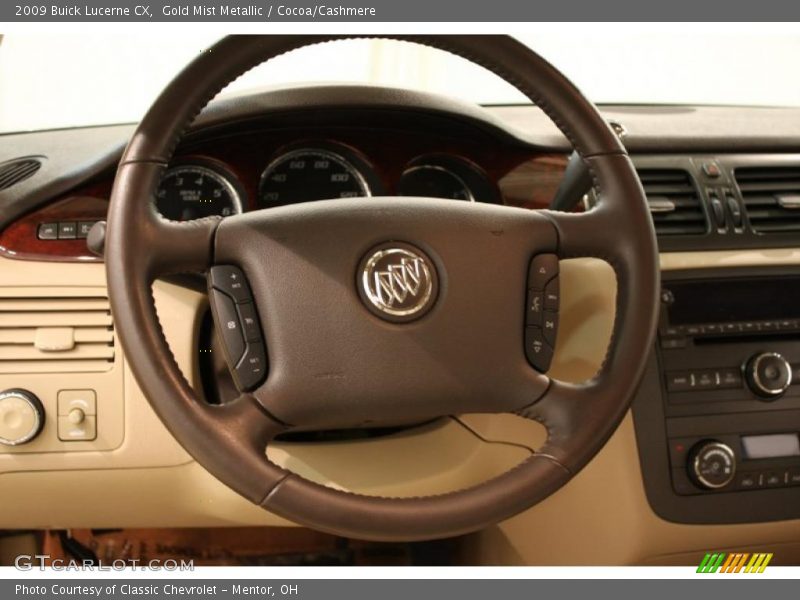 Gold Mist Metallic / Cocoa/Cashmere 2009 Buick Lucerne CX