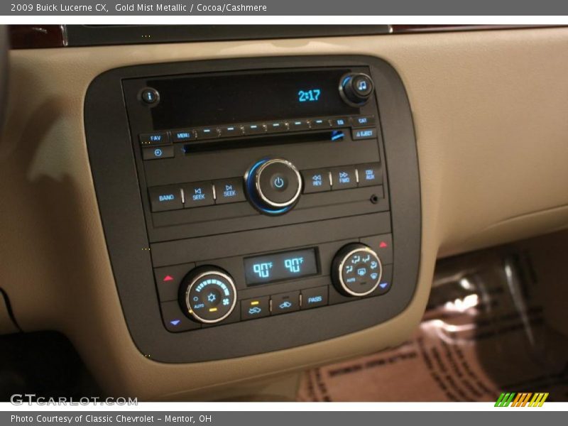 Gold Mist Metallic / Cocoa/Cashmere 2009 Buick Lucerne CX