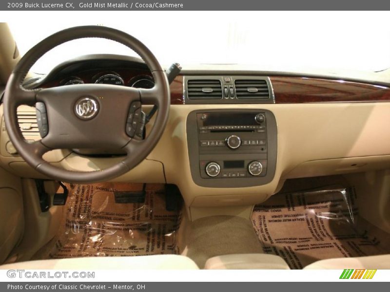 Gold Mist Metallic / Cocoa/Cashmere 2009 Buick Lucerne CX