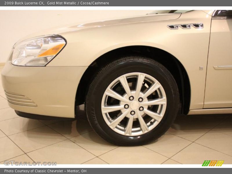 Gold Mist Metallic / Cocoa/Cashmere 2009 Buick Lucerne CX