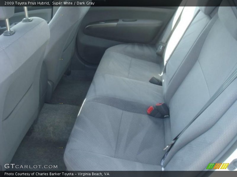 Super White / Dark Gray 2009 Toyota Prius Hybrid