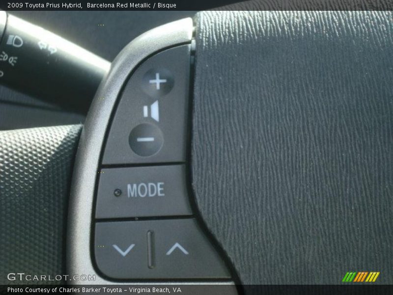 Barcelona Red Metallic / Bisque 2009 Toyota Prius Hybrid
