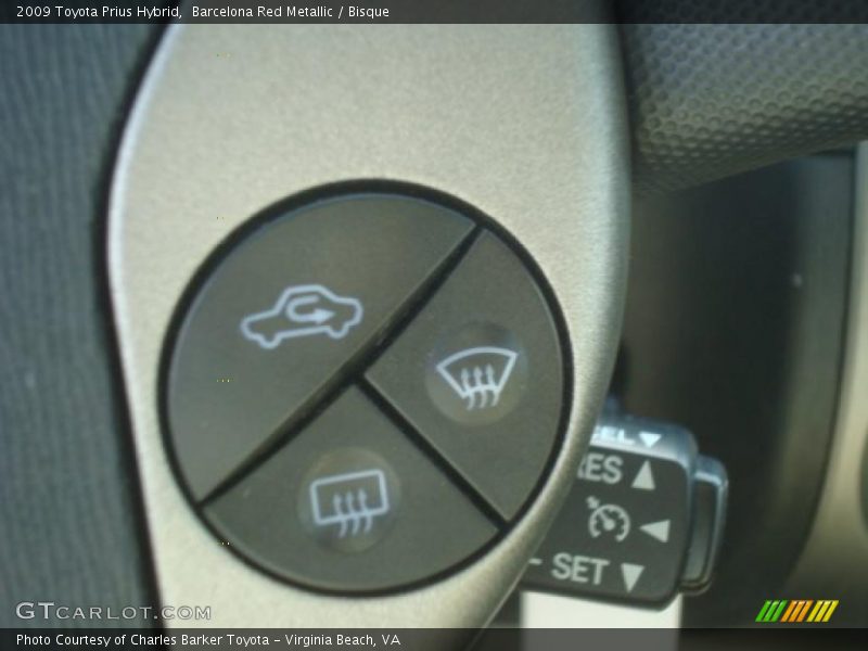 Barcelona Red Metallic / Bisque 2009 Toyota Prius Hybrid
