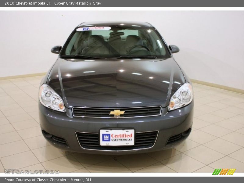 Cyber Gray Metallic / Gray 2010 Chevrolet Impala LT