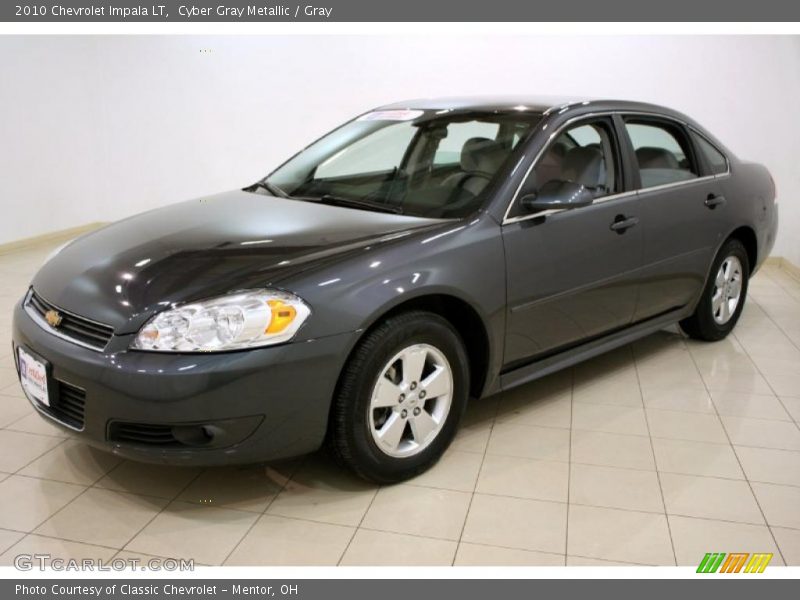 Cyber Gray Metallic / Gray 2010 Chevrolet Impala LT
