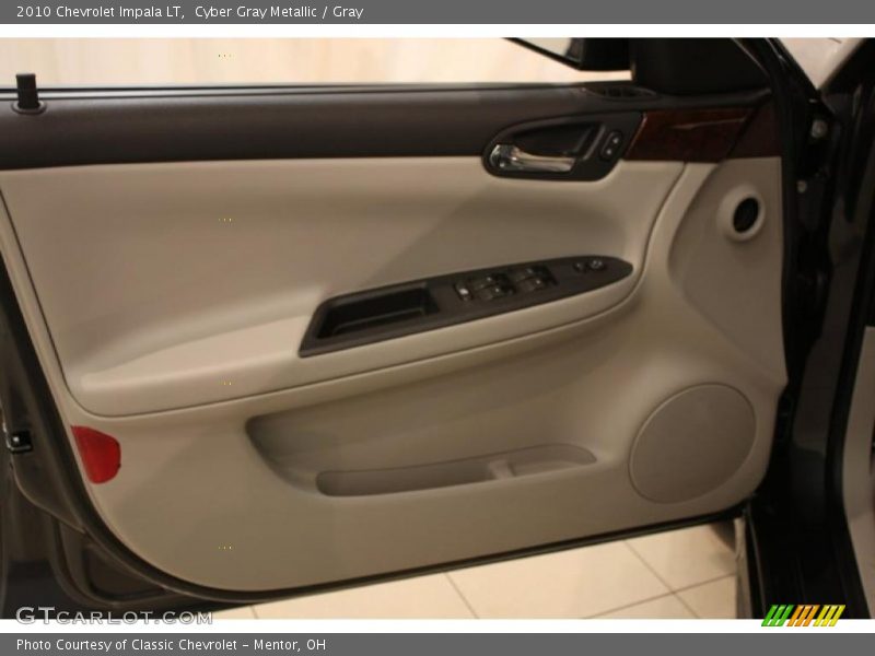 Cyber Gray Metallic / Gray 2010 Chevrolet Impala LT