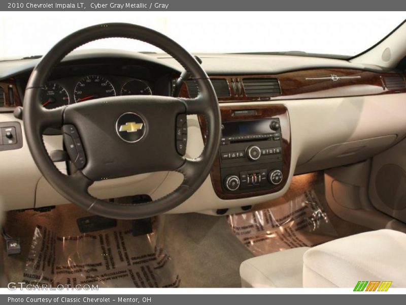Cyber Gray Metallic / Gray 2010 Chevrolet Impala LT