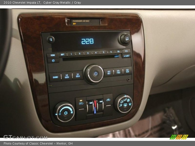 Cyber Gray Metallic / Gray 2010 Chevrolet Impala LT