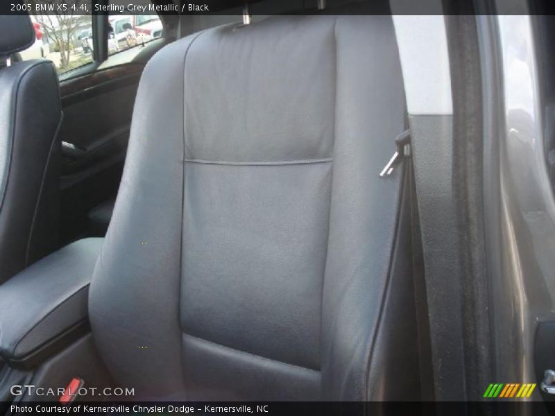 Sterling Grey Metallic / Black 2005 BMW X5 4.4i