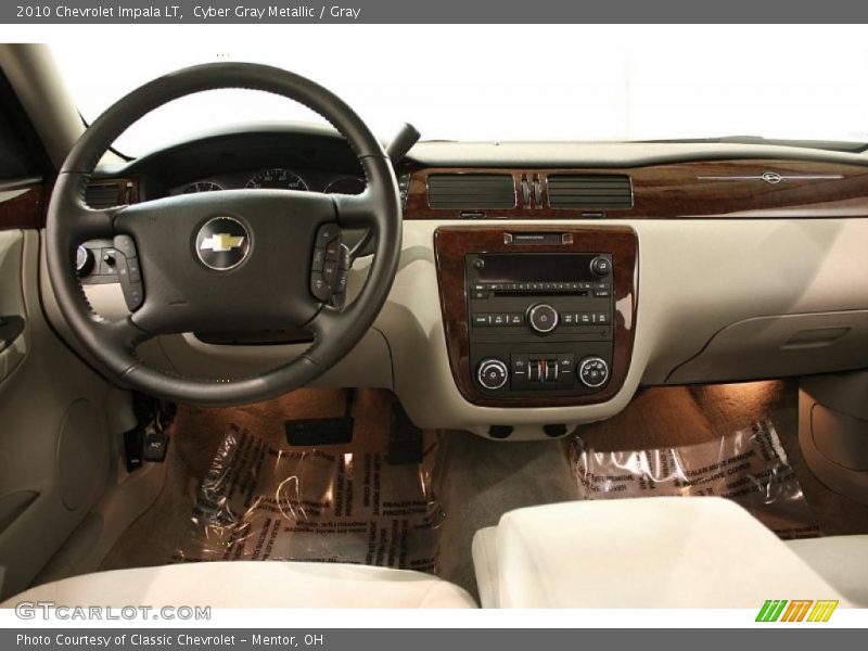 Cyber Gray Metallic / Gray 2010 Chevrolet Impala LT