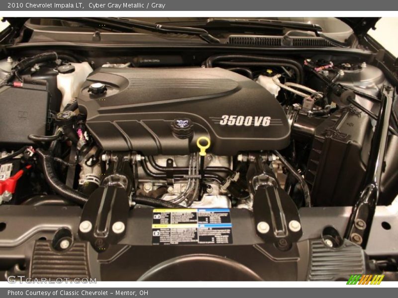 Cyber Gray Metallic / Gray 2010 Chevrolet Impala LT