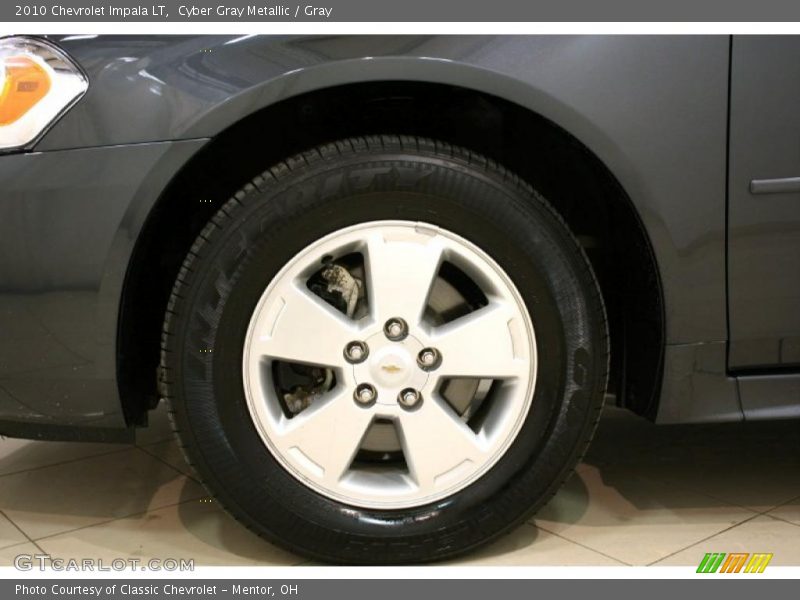 Cyber Gray Metallic / Gray 2010 Chevrolet Impala LT