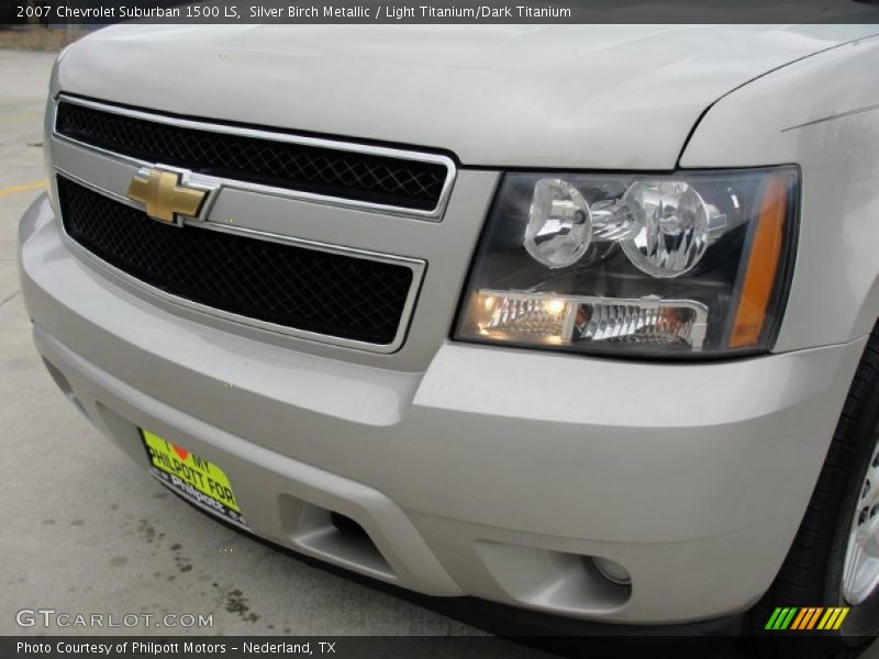 Silver Birch Metallic / Light Titanium/Dark Titanium 2007 Chevrolet Suburban 1500 LS