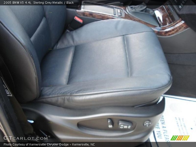 Sterling Grey Metallic / Black 2005 BMW X5 4.4i
