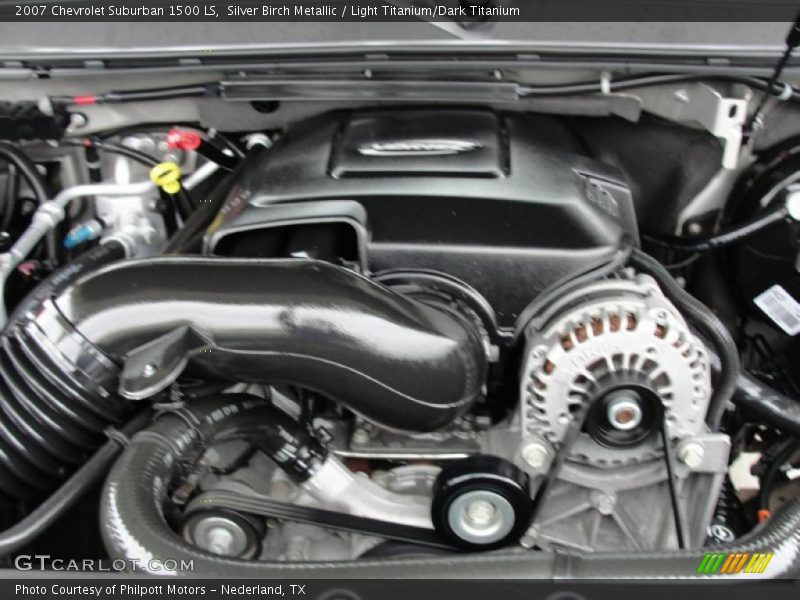 Silver Birch Metallic / Light Titanium/Dark Titanium 2007 Chevrolet Suburban 1500 LS