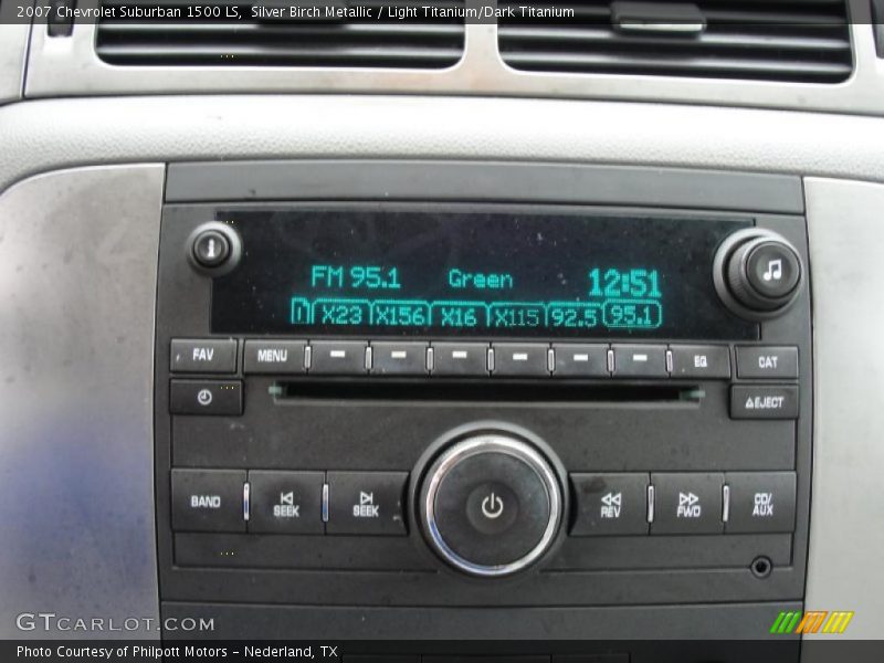 Silver Birch Metallic / Light Titanium/Dark Titanium 2007 Chevrolet Suburban 1500 LS