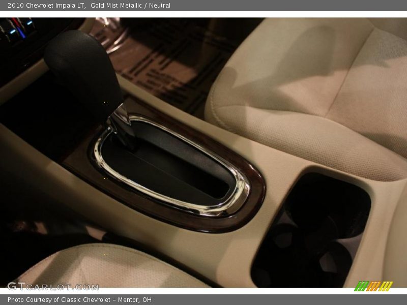 Gold Mist Metallic / Neutral 2010 Chevrolet Impala LT