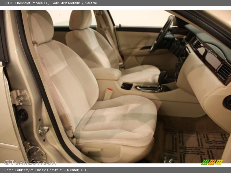 Gold Mist Metallic / Neutral 2010 Chevrolet Impala LT