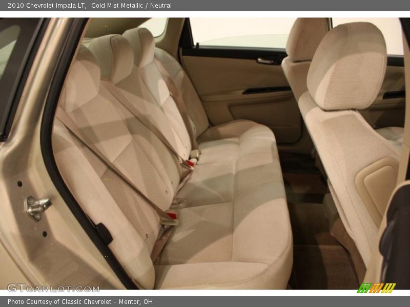 Gold Mist Metallic / Neutral 2010 Chevrolet Impala LT