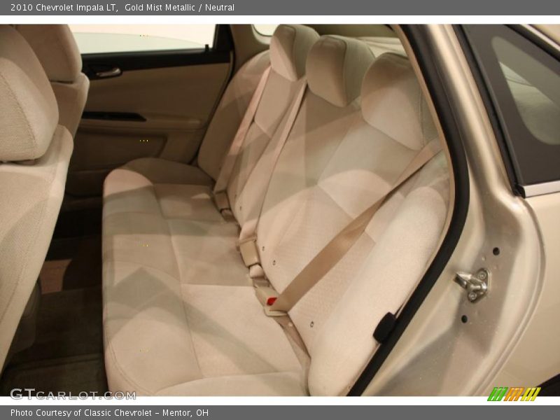 Gold Mist Metallic / Neutral 2010 Chevrolet Impala LT