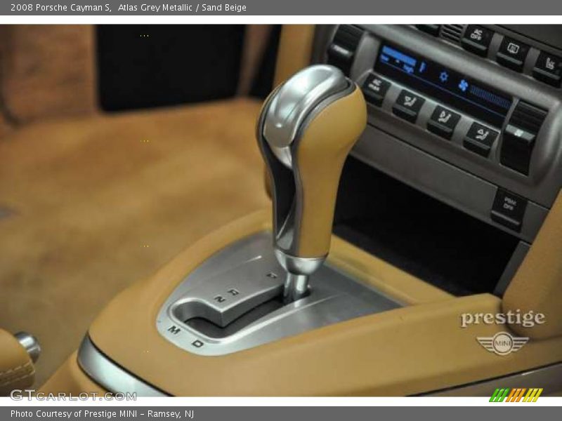 Atlas Grey Metallic / Sand Beige 2008 Porsche Cayman S