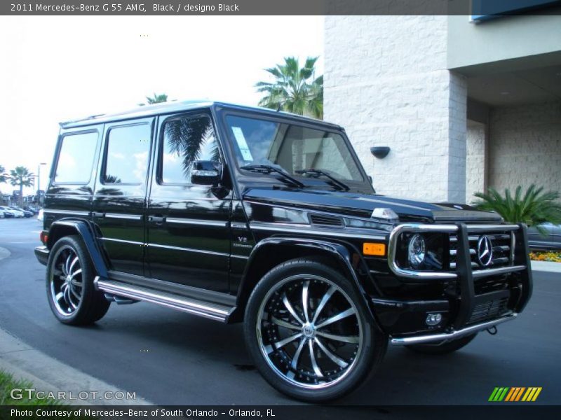 Custom Wheels of 2011 G 55 AMG