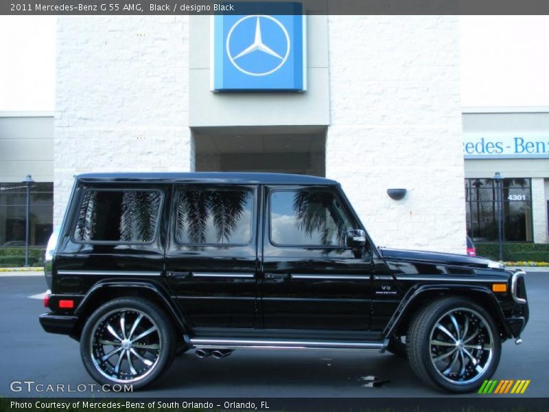 Black / designo Black 2011 Mercedes-Benz G 55 AMG