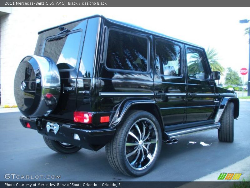 Black / designo Black 2011 Mercedes-Benz G 55 AMG